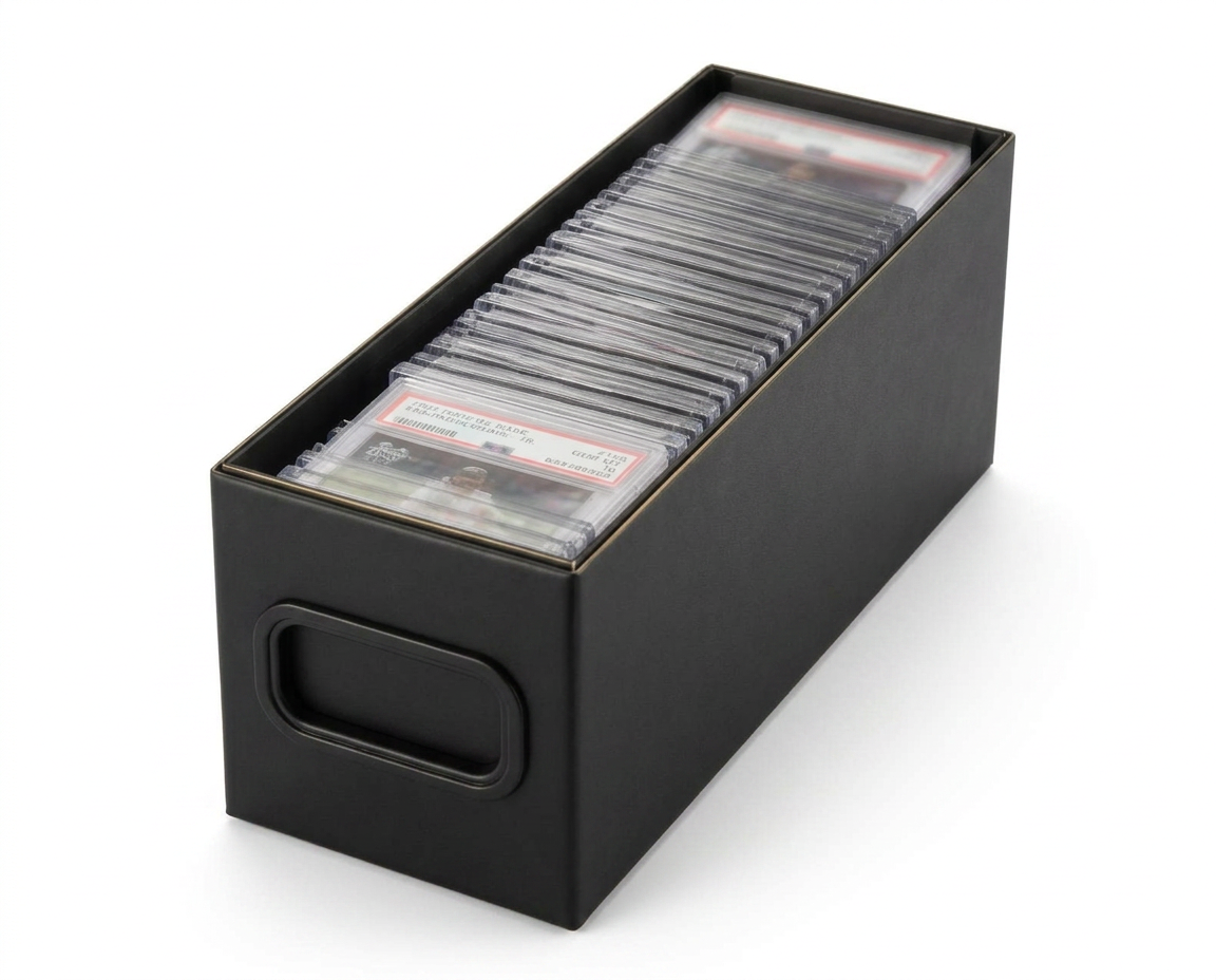 graded card safe PSA Case | 5 Slabs not buried in a drawer Dansydaisy 102+ 4 Row Graded